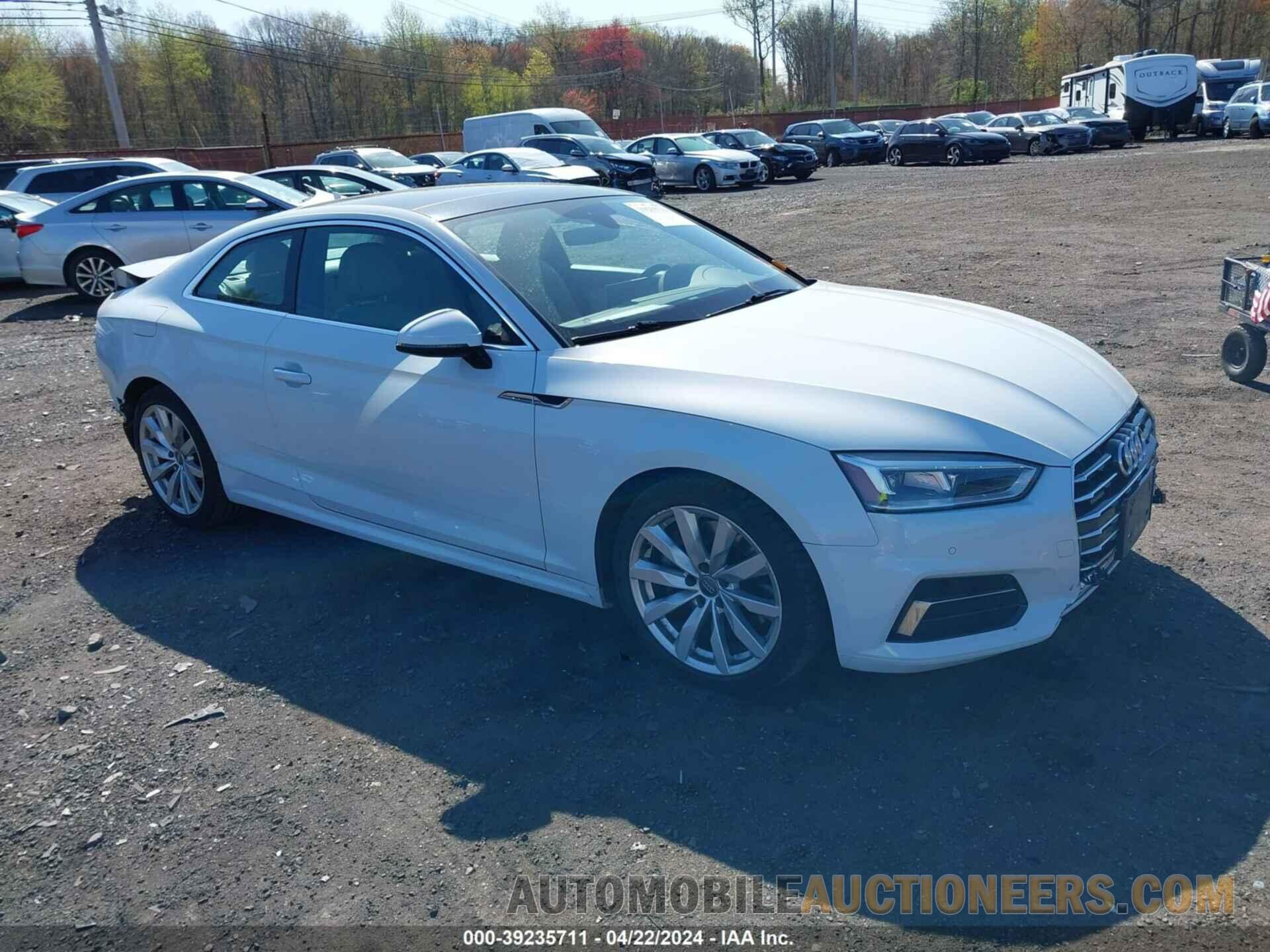 WAUPNAF58JA003603 AUDI A5 2018