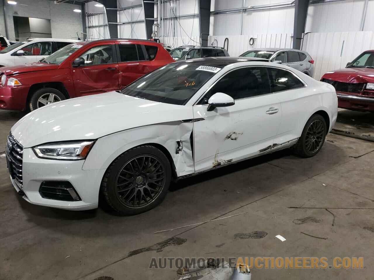 WAUPNAF59JA000676 AUDI A5 2018