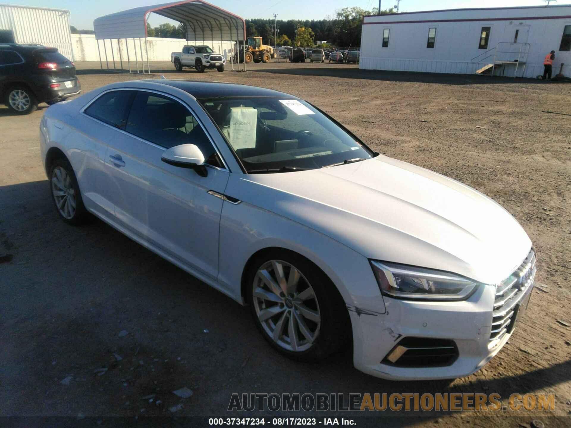 WAUPNAF59JA005778 AUDI A5 2018