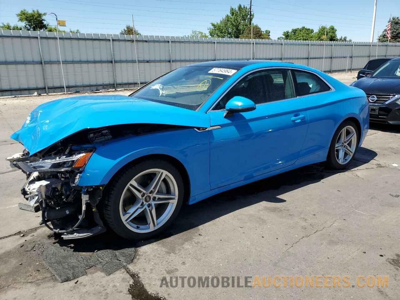 WAUSAAF5XNA024285 AUDI A5 2022