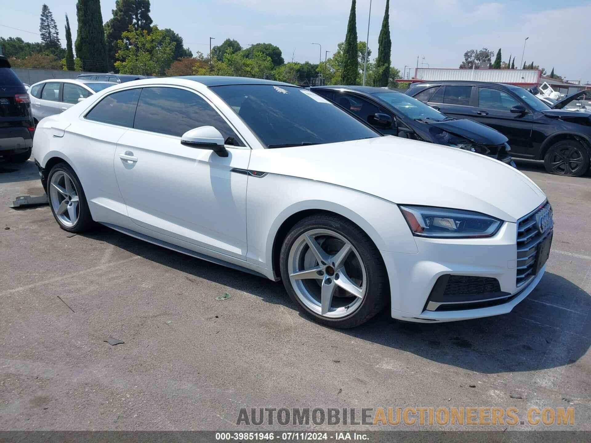 WAUSNAF50KA057974 AUDI A5 2019