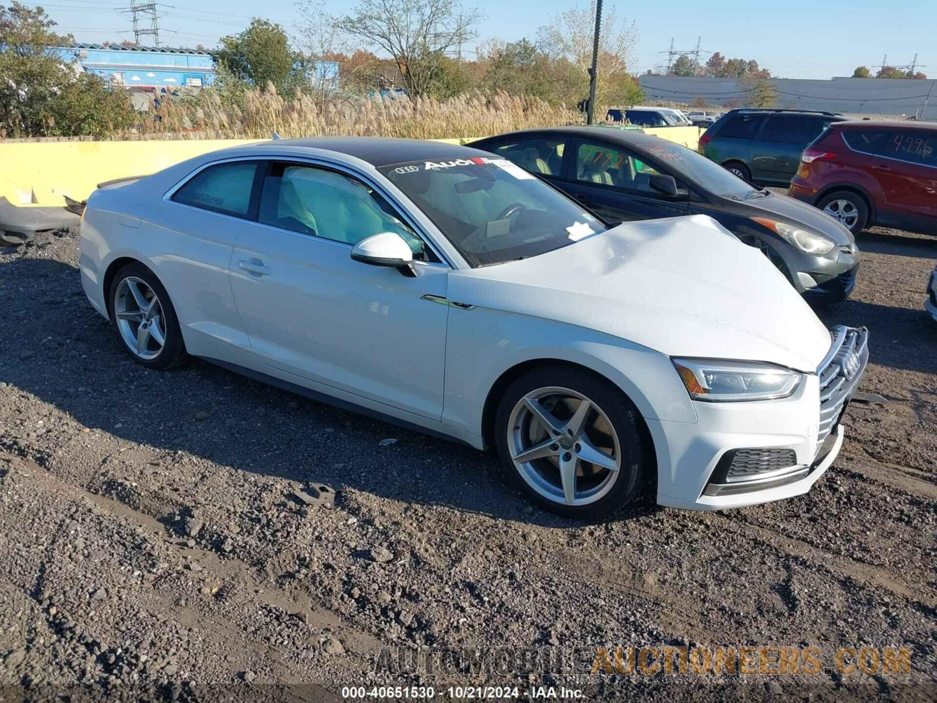 WAUSNAF52KA016374 AUDI A5 2019