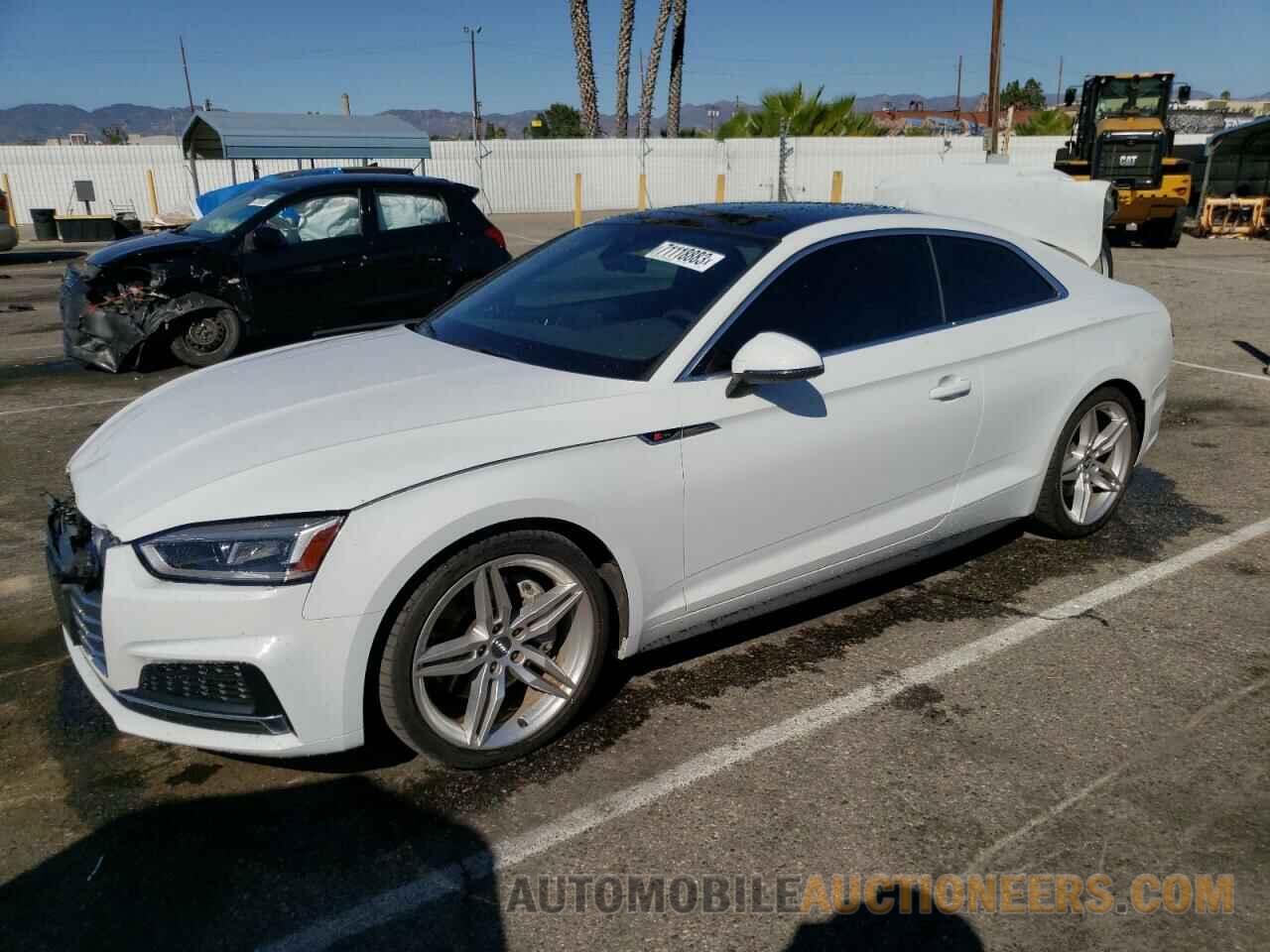 WAUSNAF55KA055007 AUDI A5 2019