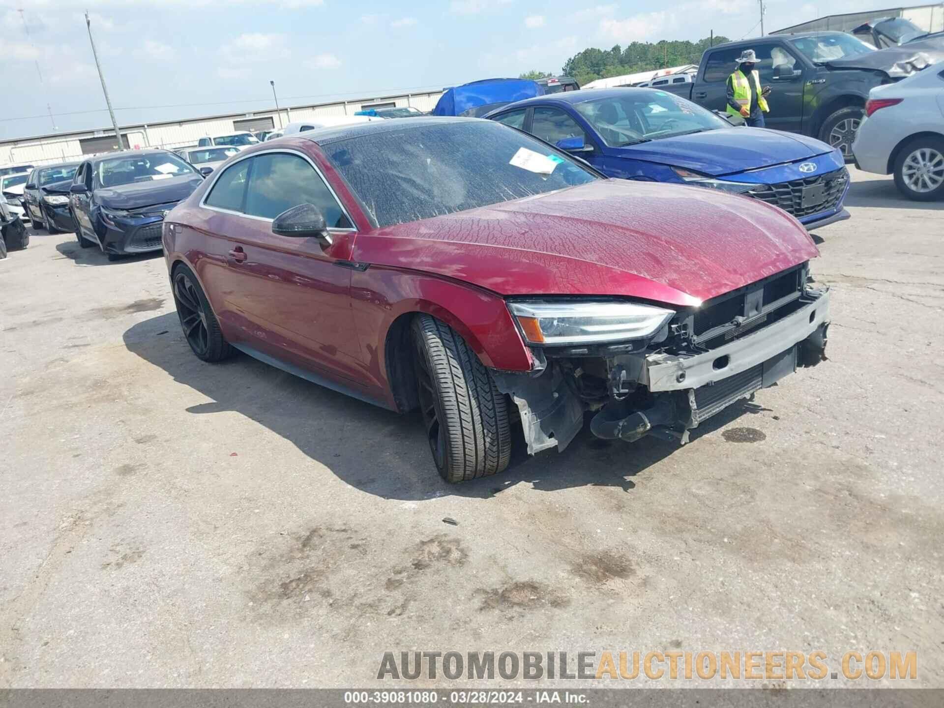 WAUSNAF59JA000851 AUDI A5 2018