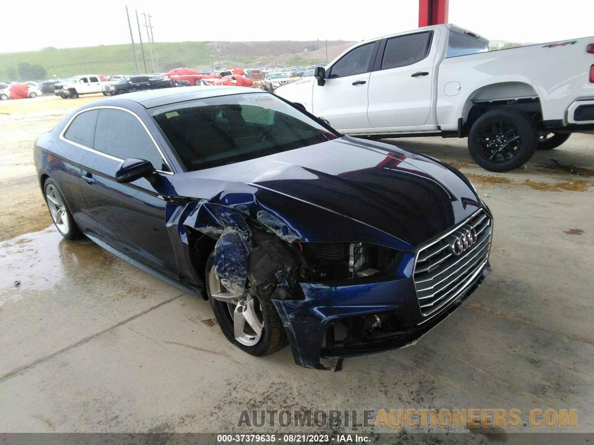 WAUSNAF59KA016338 AUDI A5 2019