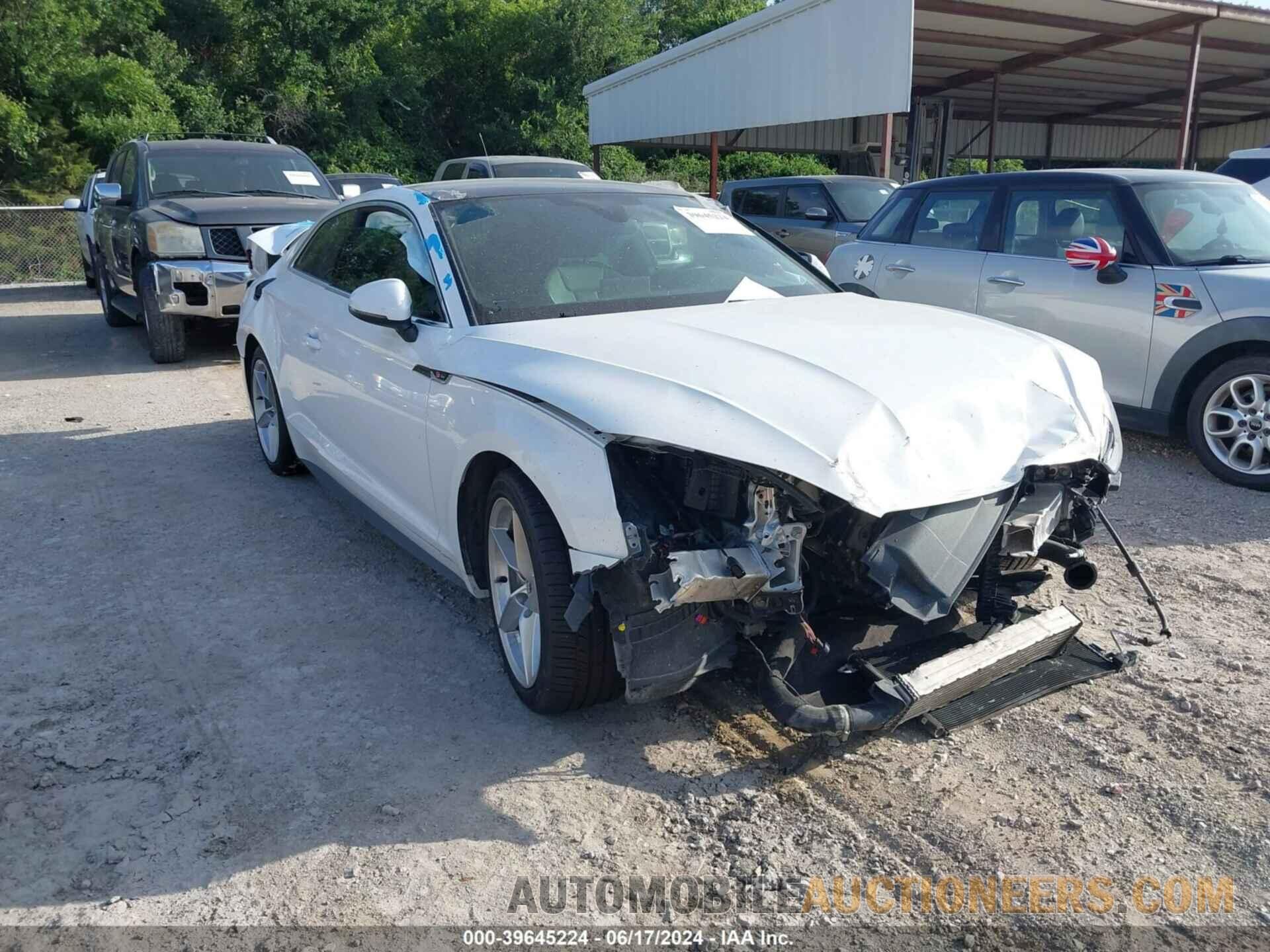 WAUSNAF59KA017800 AUDI A5 2019