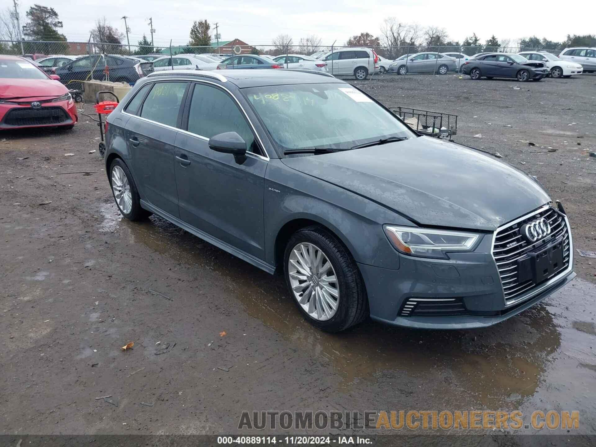 WAUSPBFF2JA091096 AUDI A3 E-TRON 2018