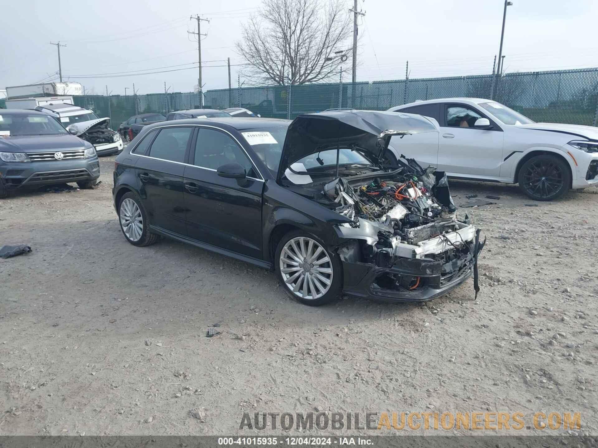 WAUSPBFF7GA063402 AUDI A3 E-TRON 2016