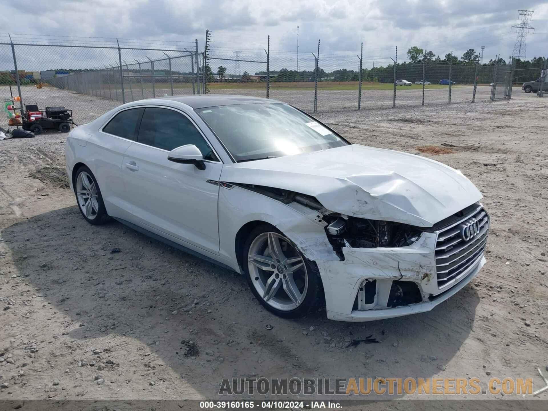 WAUTNAF51JA003456 AUDI A5 2018