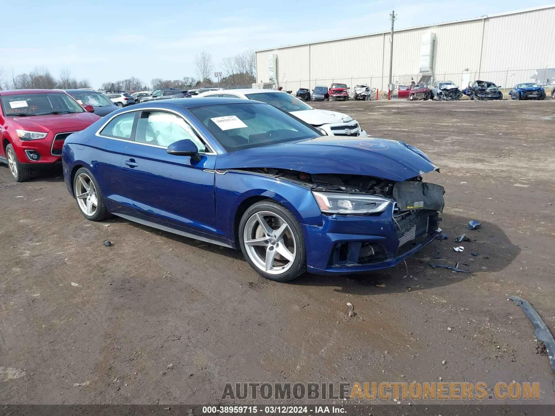 WAUTNAF51JA062247 AUDI A5 2018