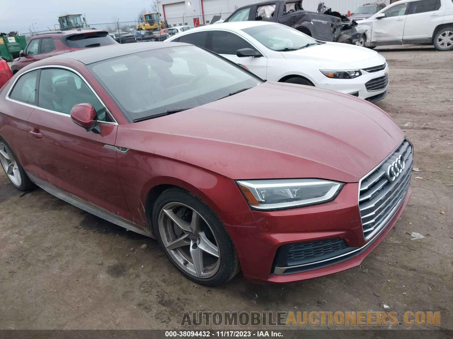 WAUTNAF51JA082661 AUDI A5 2018