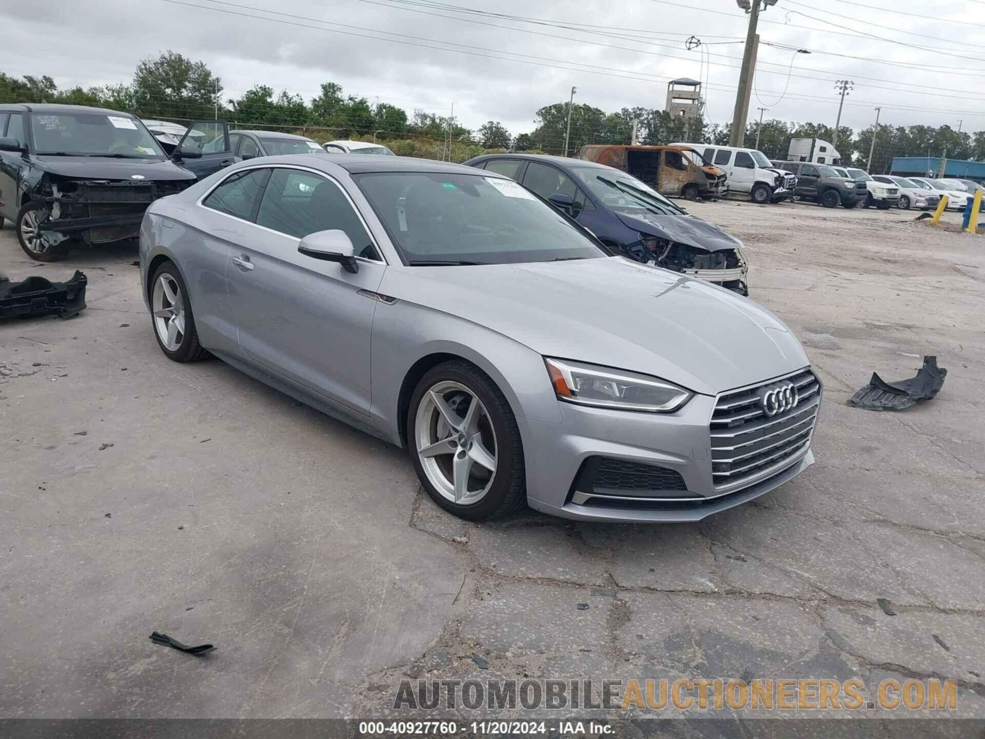 WAUTNAF54JA017125 AUDI A5 2018