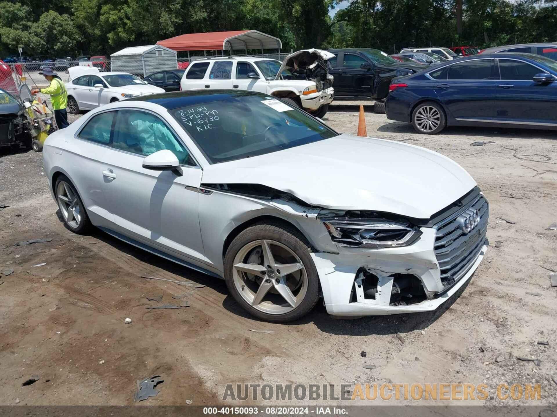 WAUTNAF54KA036730 AUDI A5 2019