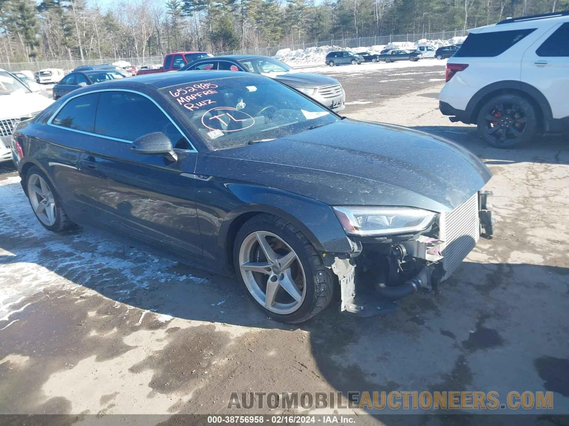 WAUTNAF55JA032314 AUDI A5 2018