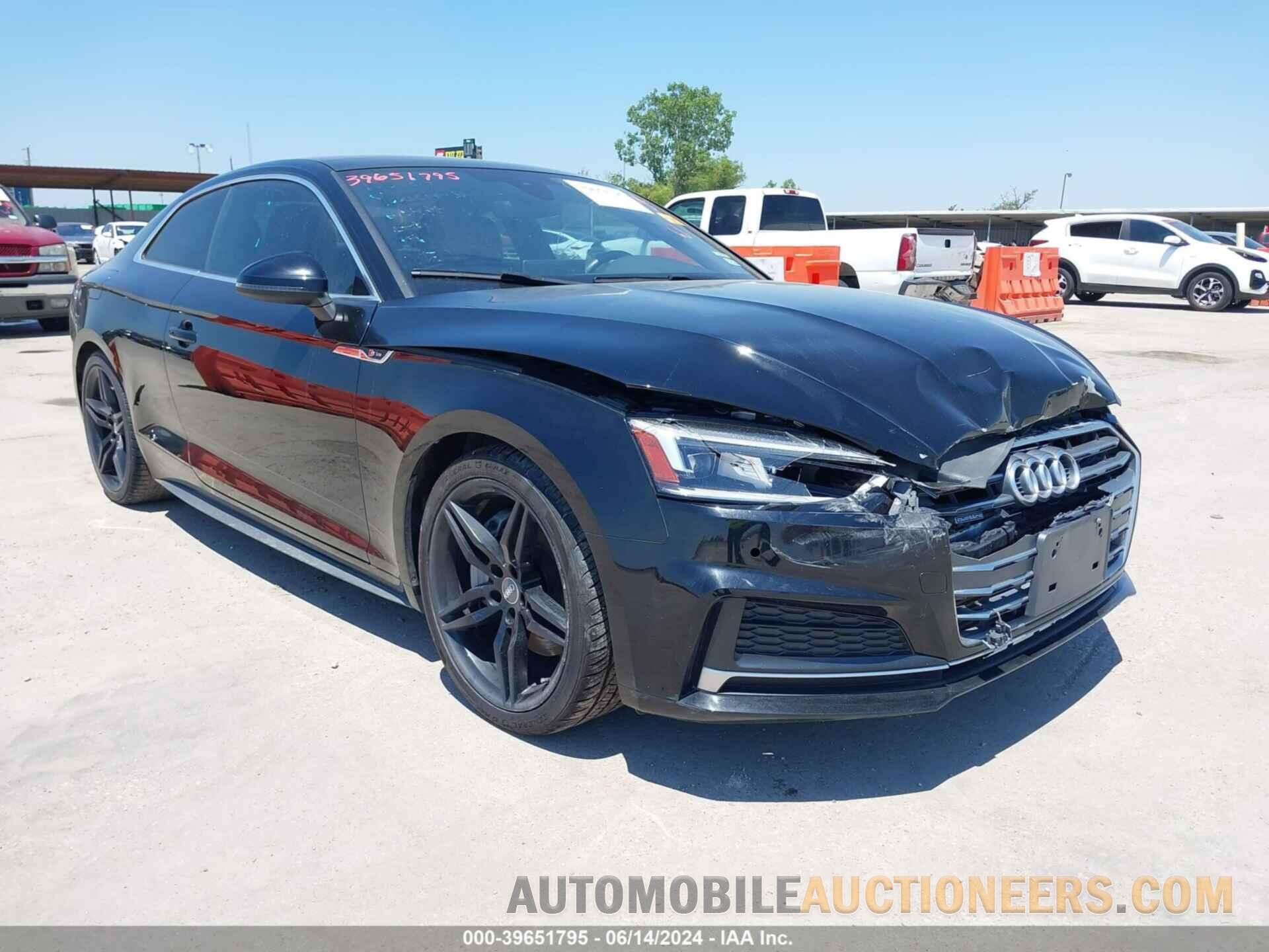 WAUTNAF56JA000780 AUDI A5 2018