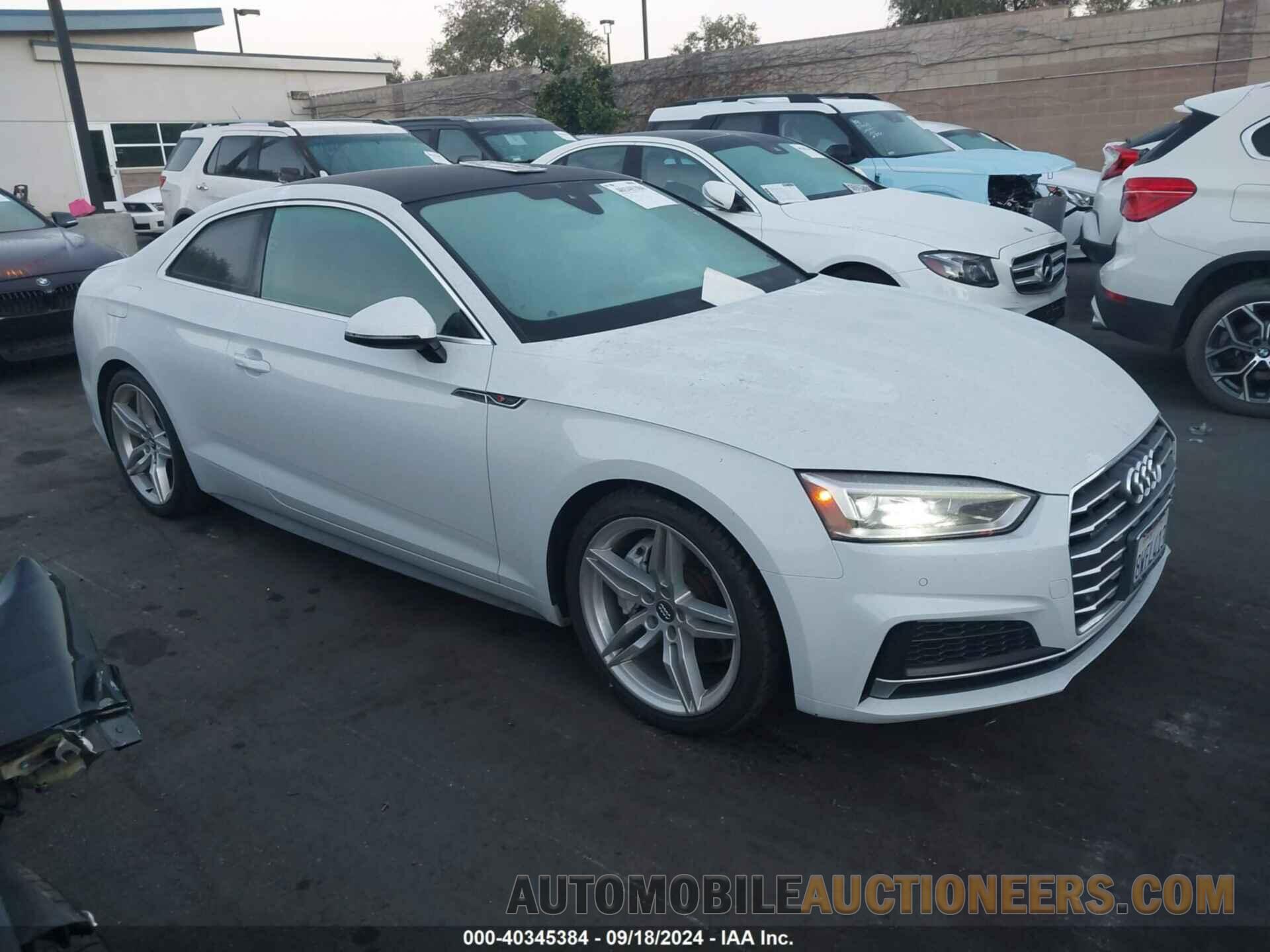 WAUTNAF59JA010316 AUDI A5 2018