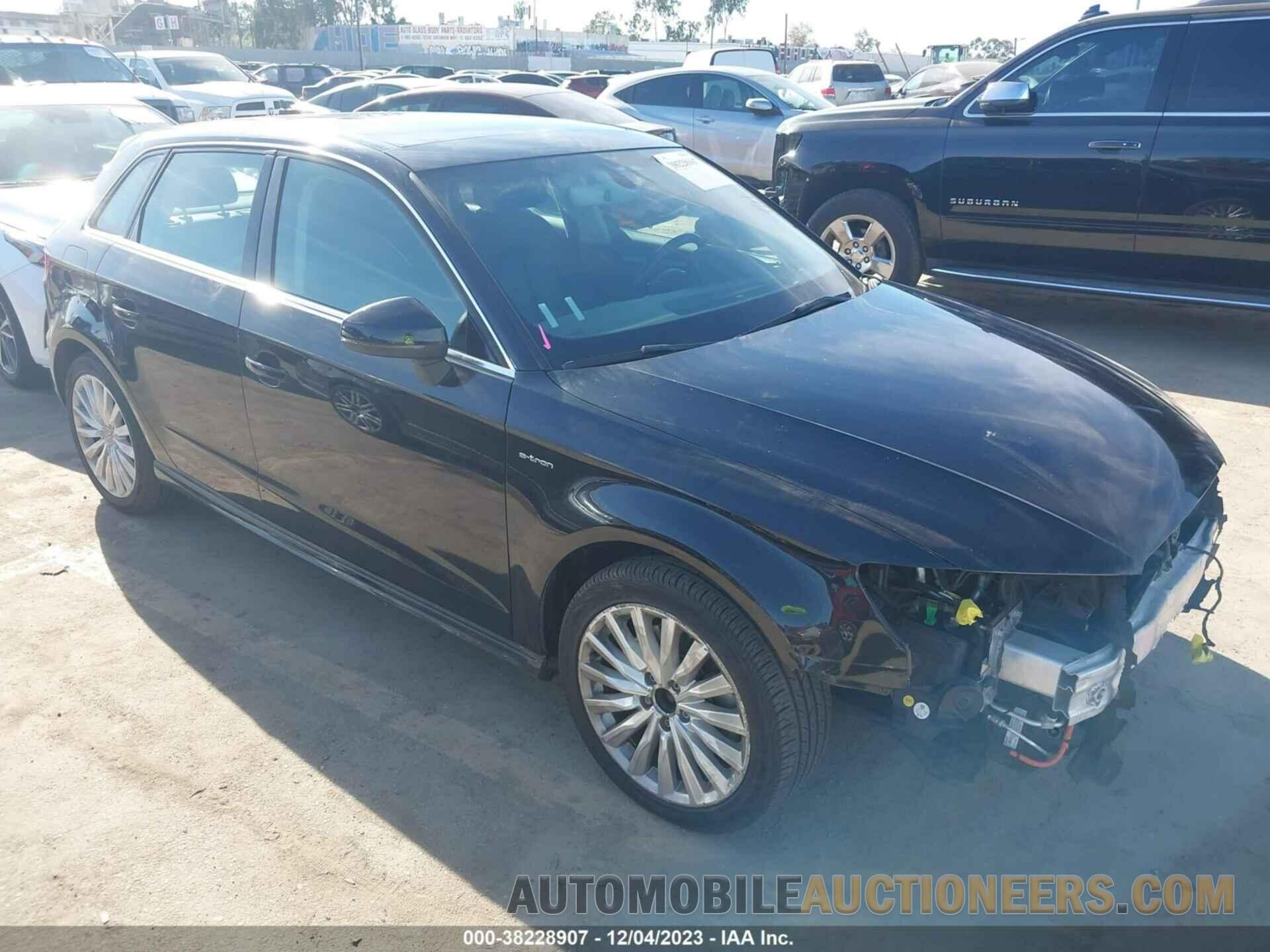 WAUTPBFF4GA100734 AUDI A3 E-TRON 2016