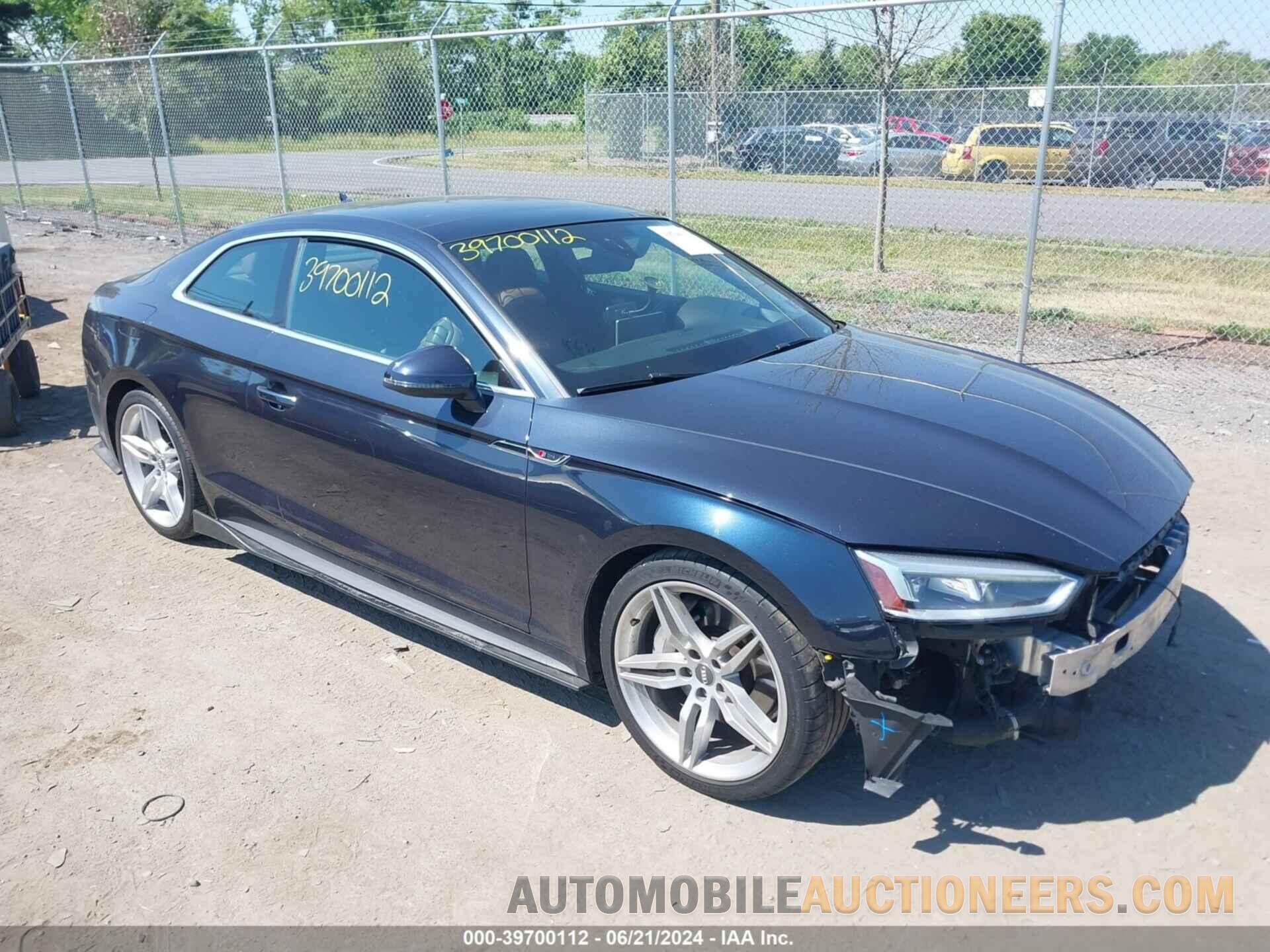 WAUUNAF55JA017672 AUDI A5 2018