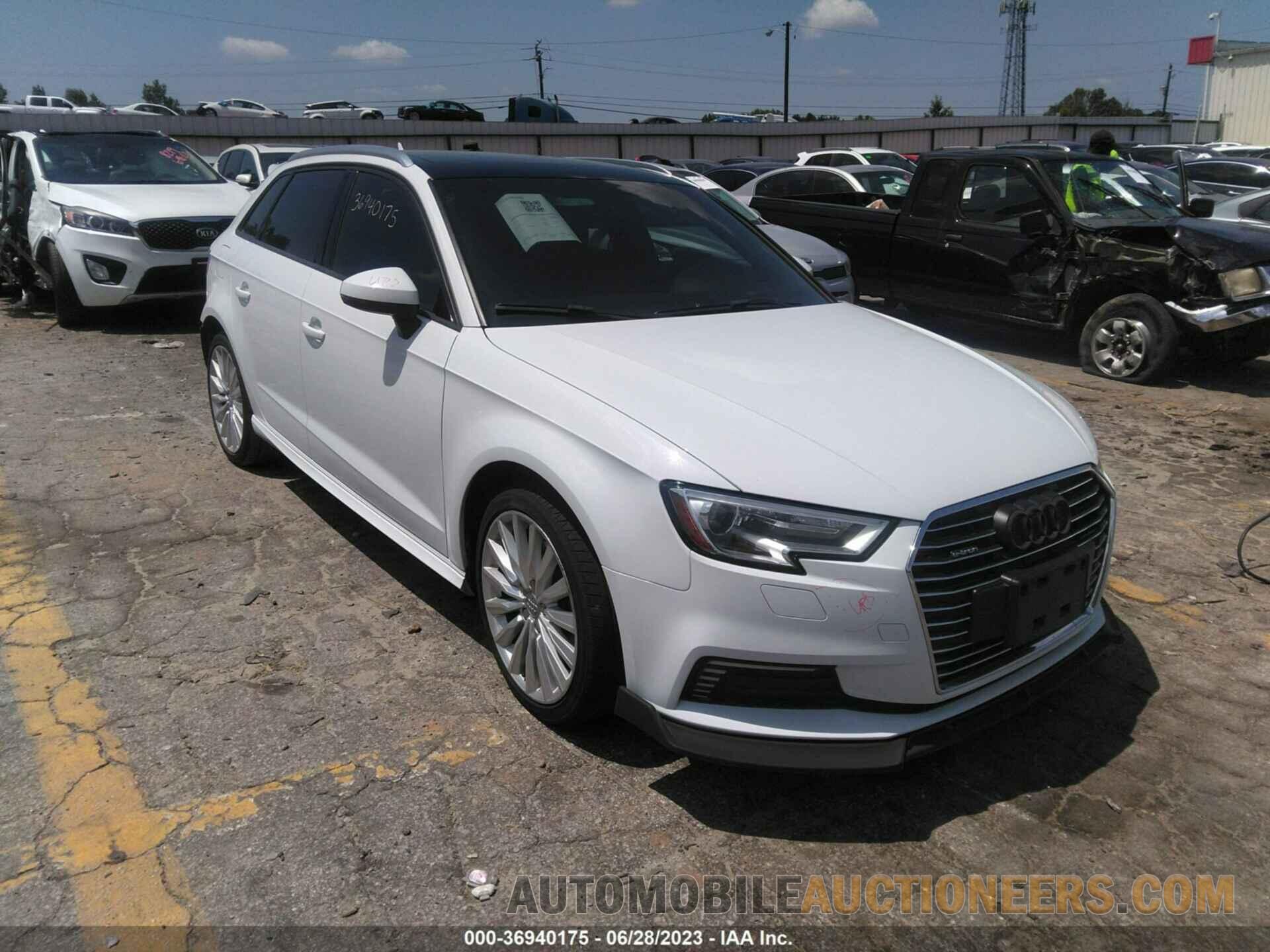 WAUUPBFF3HA080014 AUDI A3 SPORTBACK E-TRON 2017