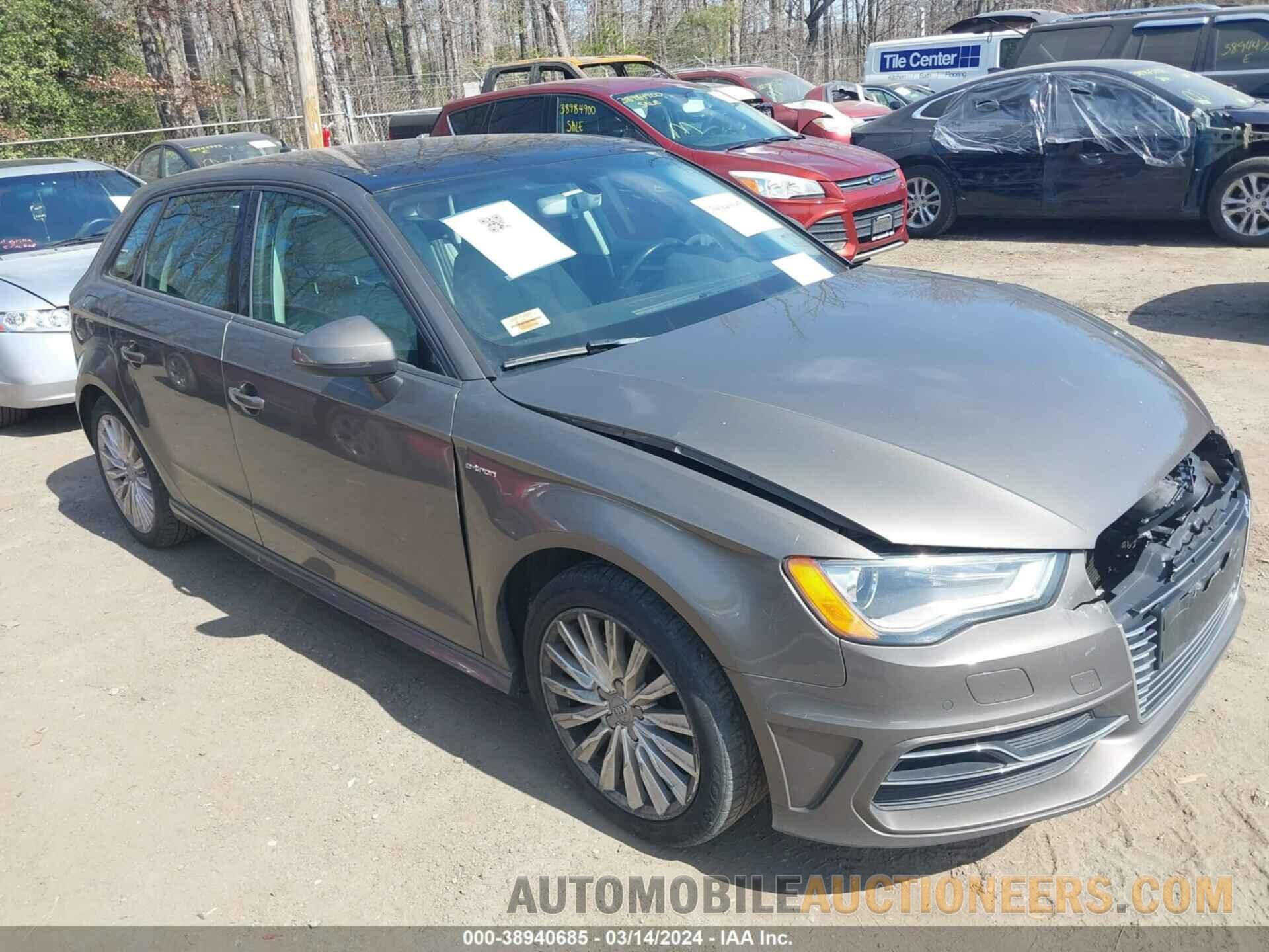 WAUUPBFF5GA141698 AUDI A3 E-TRON 2016