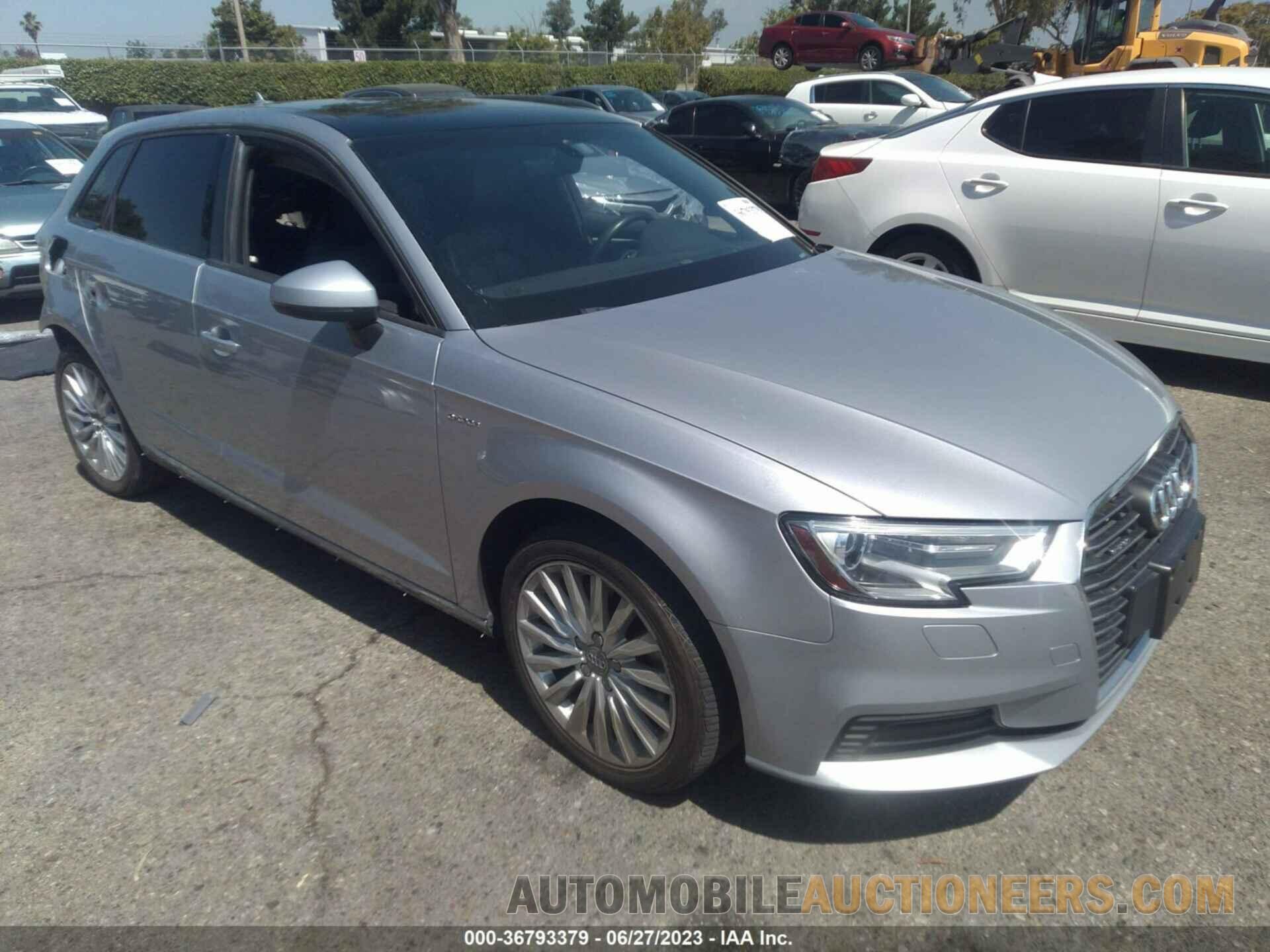 WAUUPBFF6JA092289 AUDI A3 SPORTBACK E-TRON 2018