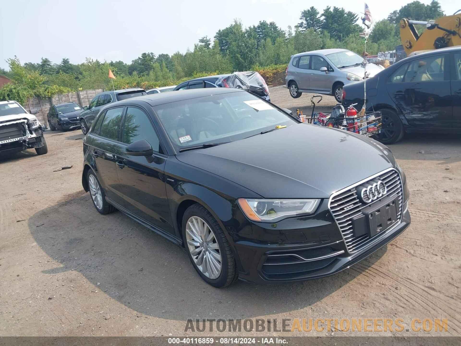 WAUUPBFF9GA080307 AUDI A3 E-TRON 2016