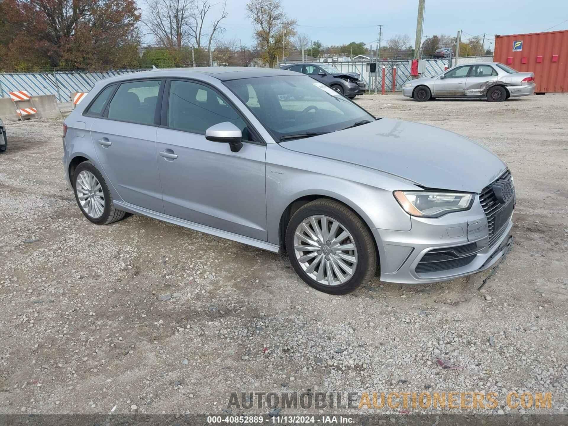 WAUUPBFF9GA088519 AUDI A3 E-TRON 2016