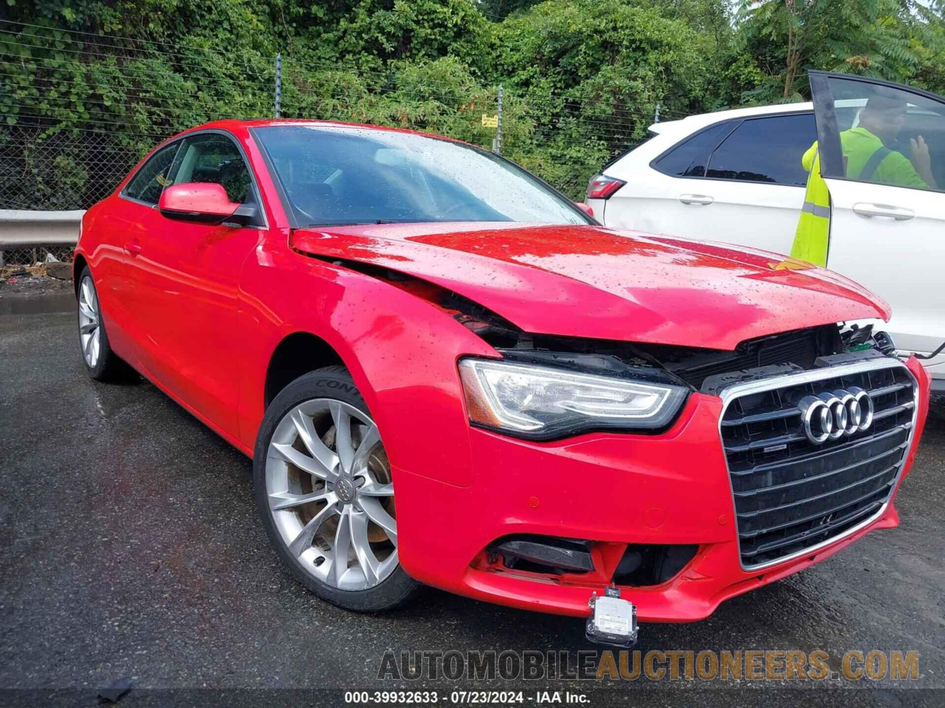 WAUVFAFR5DA013744 AUDI A5 2013