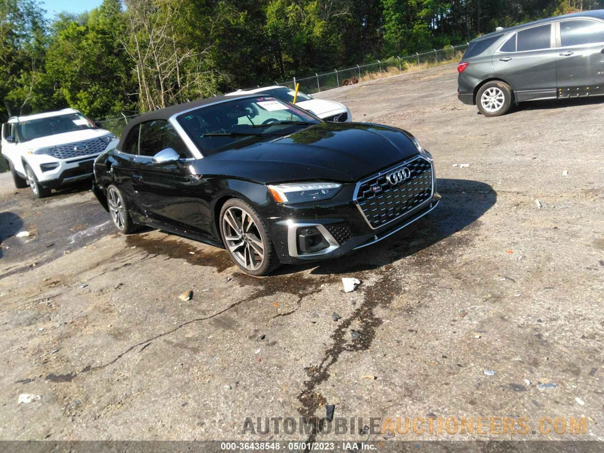 WAUW4GF54NN000892 AUDI S5 CABRIOLET 2022