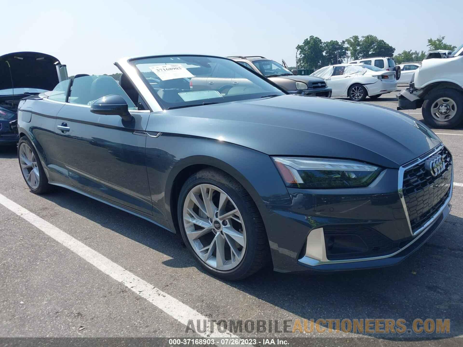 WAUWAGF53MN002043 AUDI A5 CABRIOLET 2021