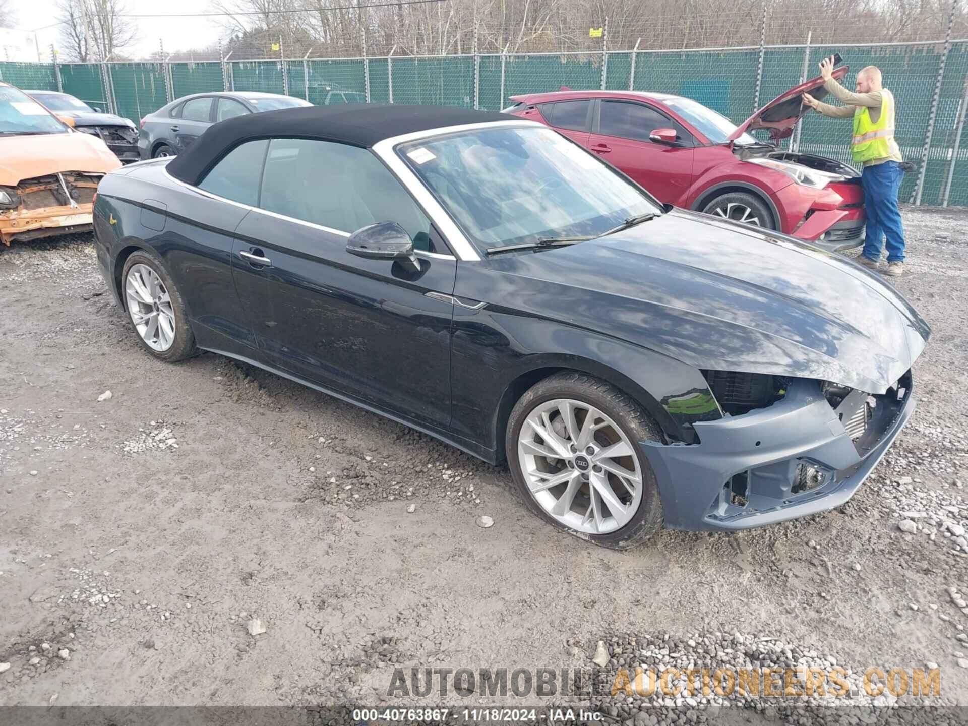 WAUWAGF53MN002785 AUDI A5 CABRIOLET 2021