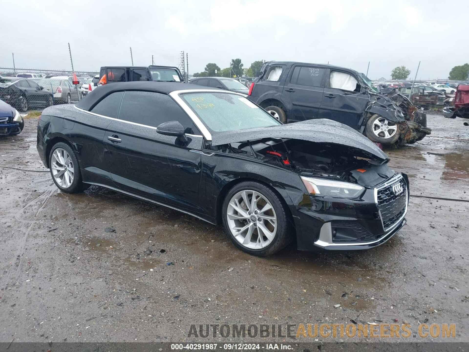 WAUWAGF55MN000858 AUDI A5 CABRIOLET 2021