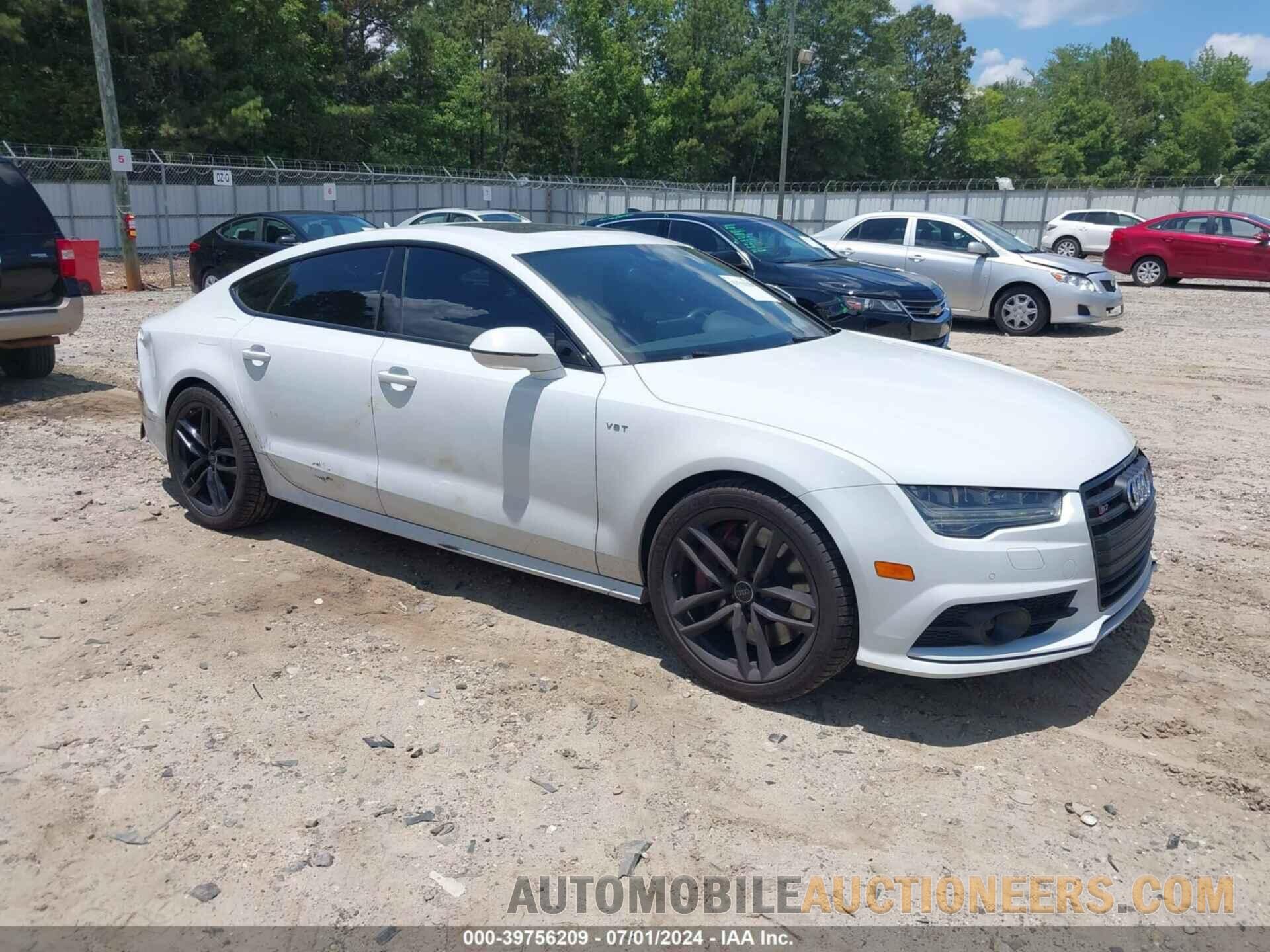 WAUWFAFC2HN121107 AUDI S7 2017