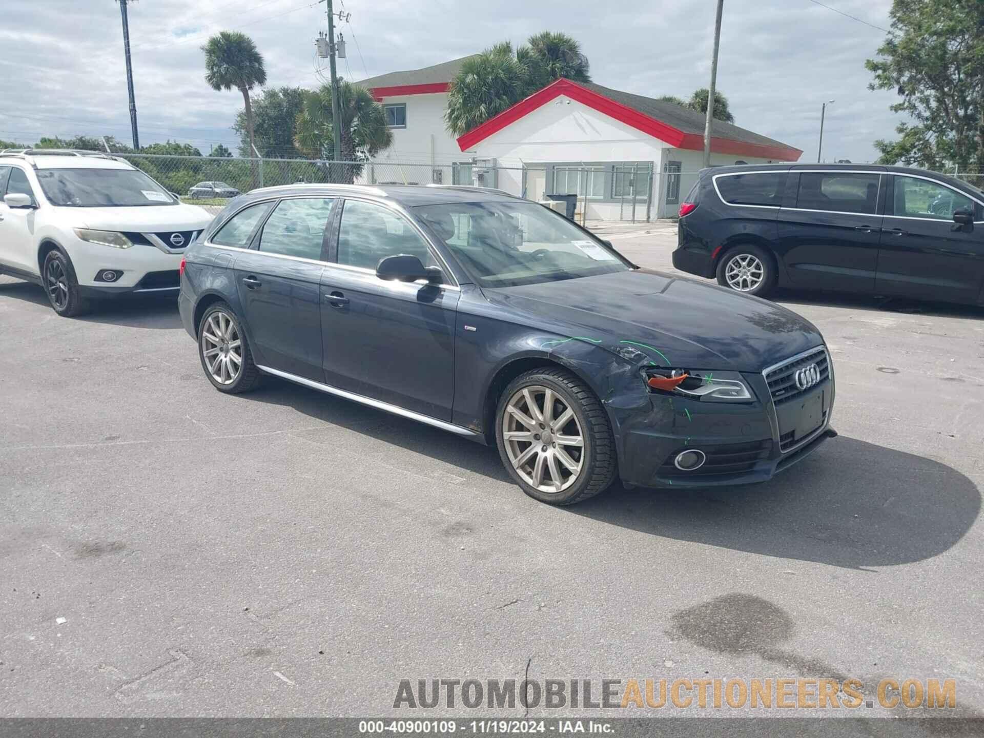 WAUWFAFL1CA016509 AUDI A4 2012