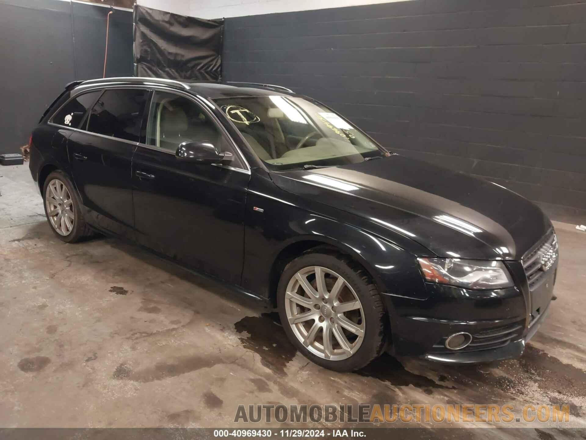 WAUWFAFL1CA052488 AUDI A4 2012