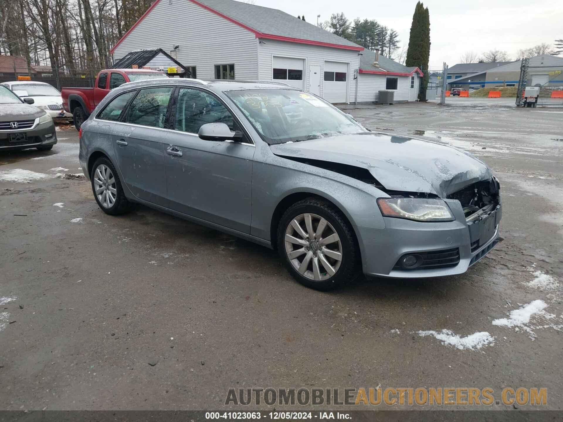 WAUWFAFL3BA136875 AUDI A4 2011