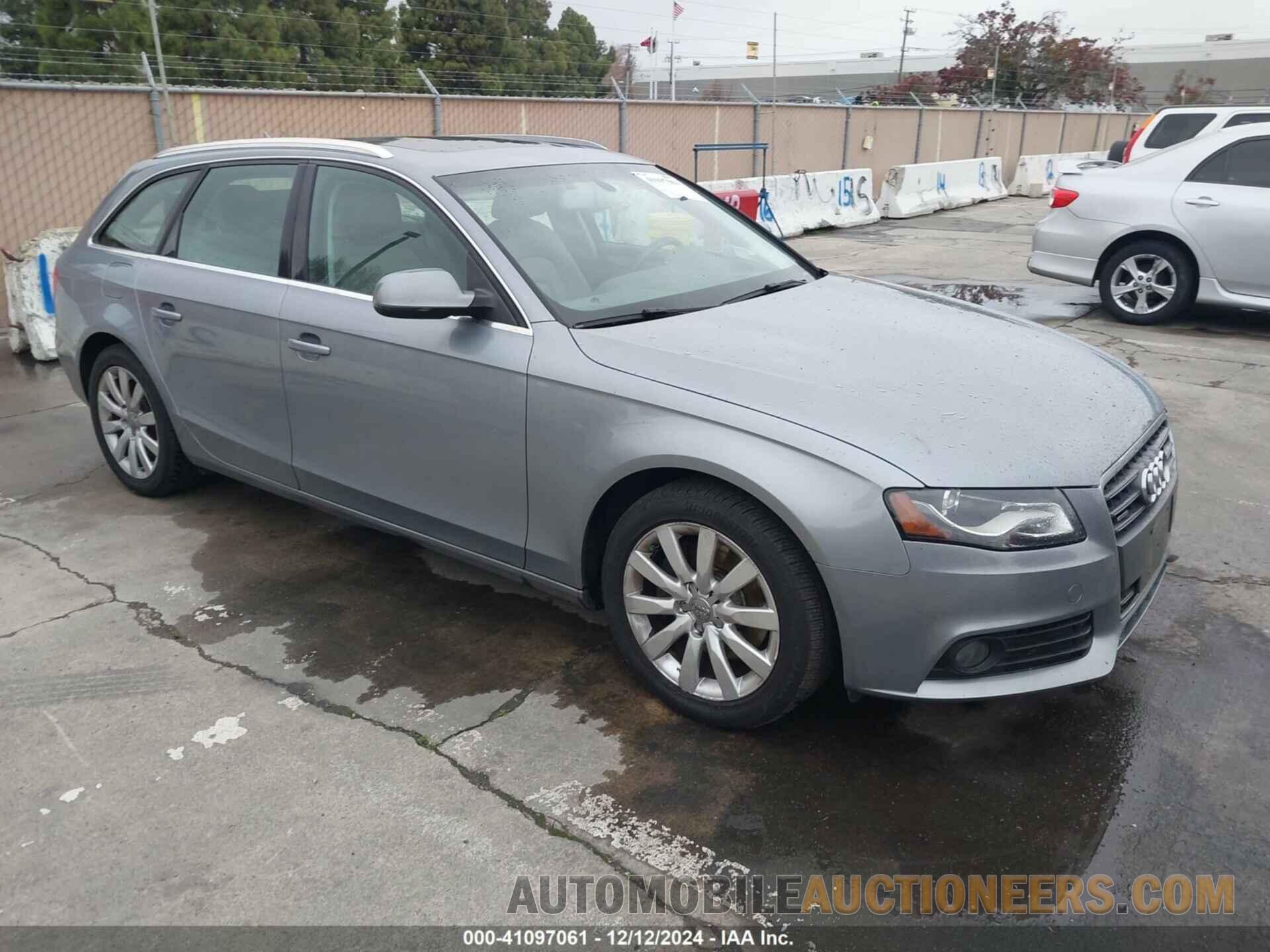 WAUWFAFL5BA063153 AUDI A4 2011