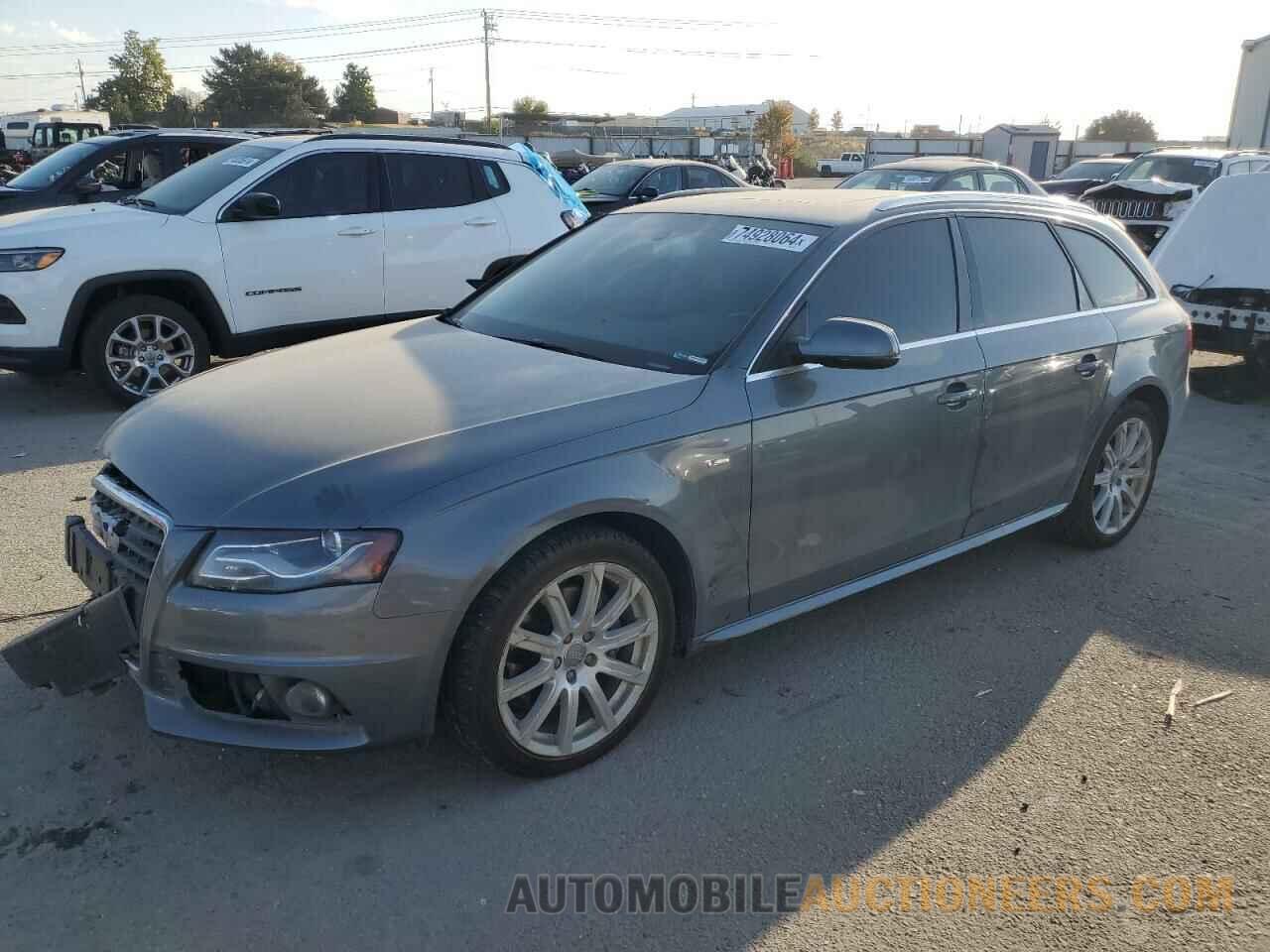 WAUWFAFL6CA114337 AUDI A4 2012