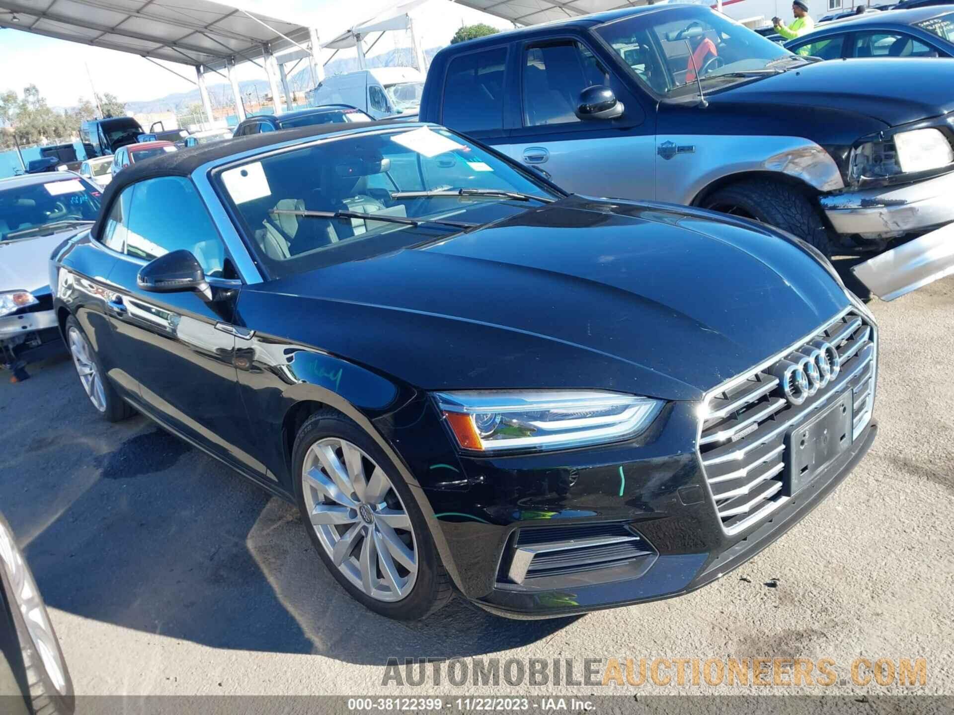 WAUWNGF52JN016726 AUDI A5 2018