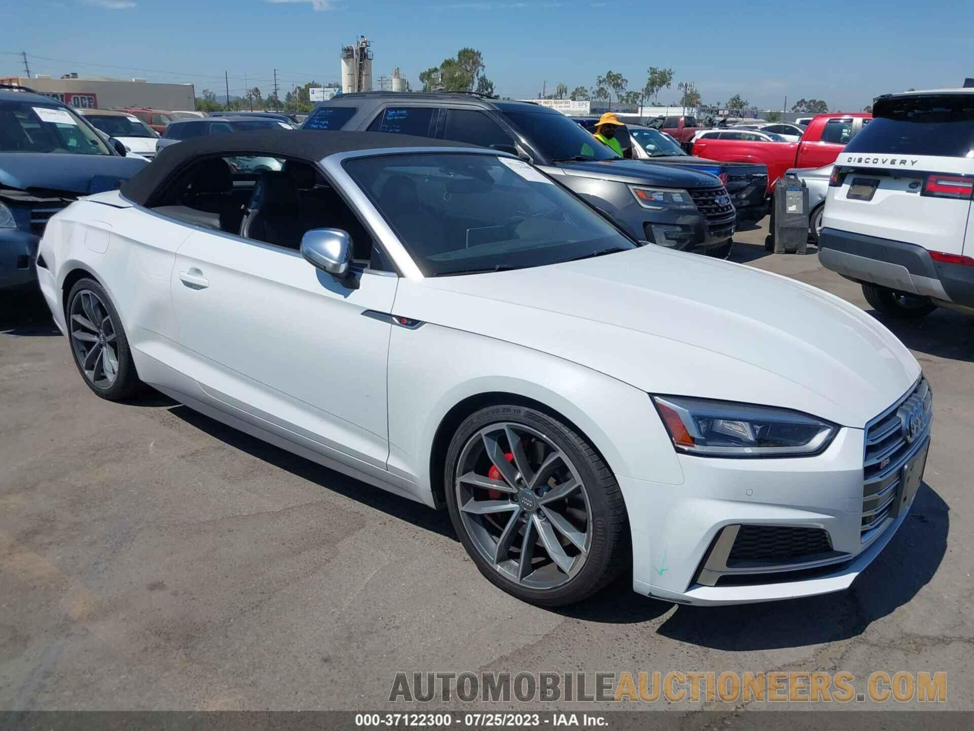 WAUY4GF53JN013507 AUDI S5 CABRIOLET 2018