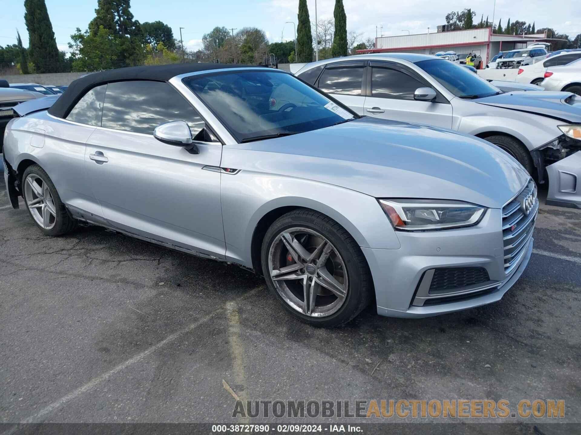 WAUY4GF56JN009516 AUDI S5 2018