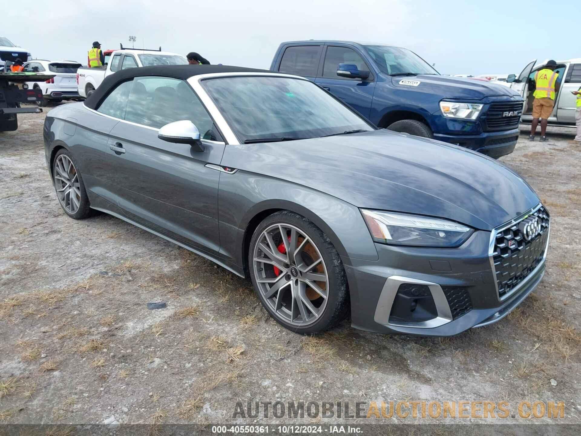 WAUY4GF56MN003025 AUDI S5 CABRIOLET 2021