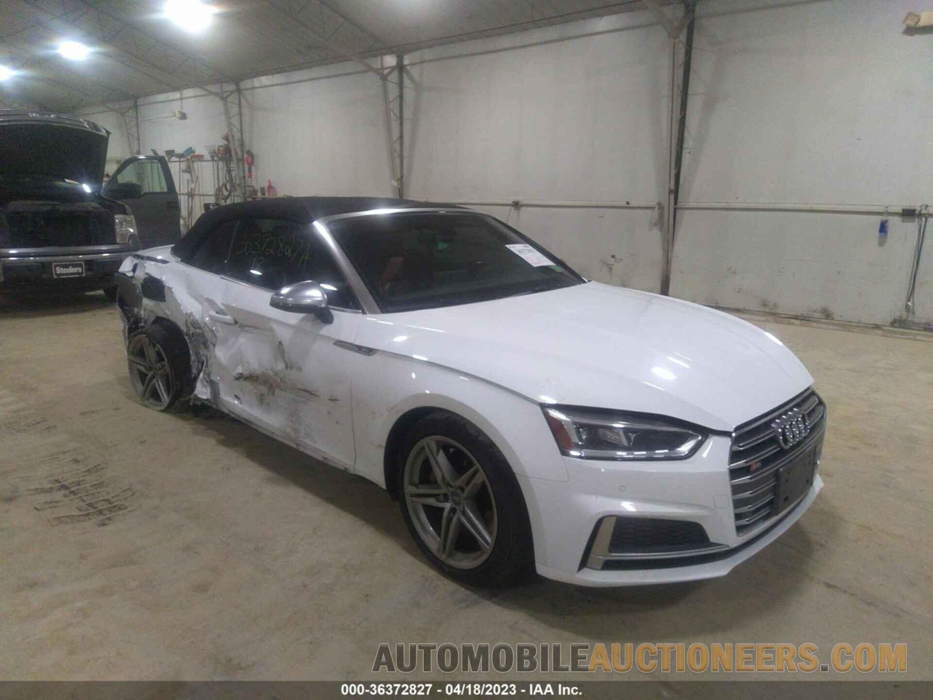 WAUY4GF58JN016435 AUDI S5 CABRIOLET 2018