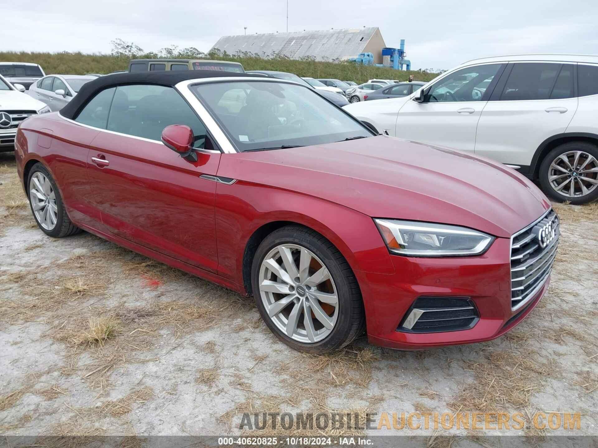 WAUYNGF50JN002266 AUDI A5 2018