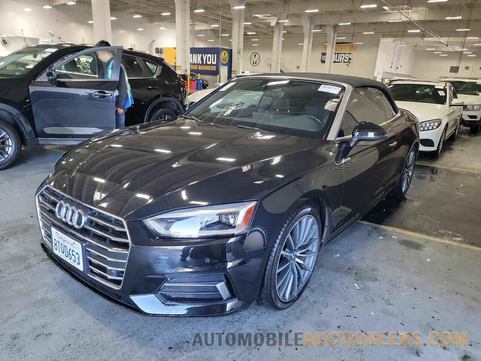 WAUYNGF53JN005808 Audi A5 Cabriolet 2018