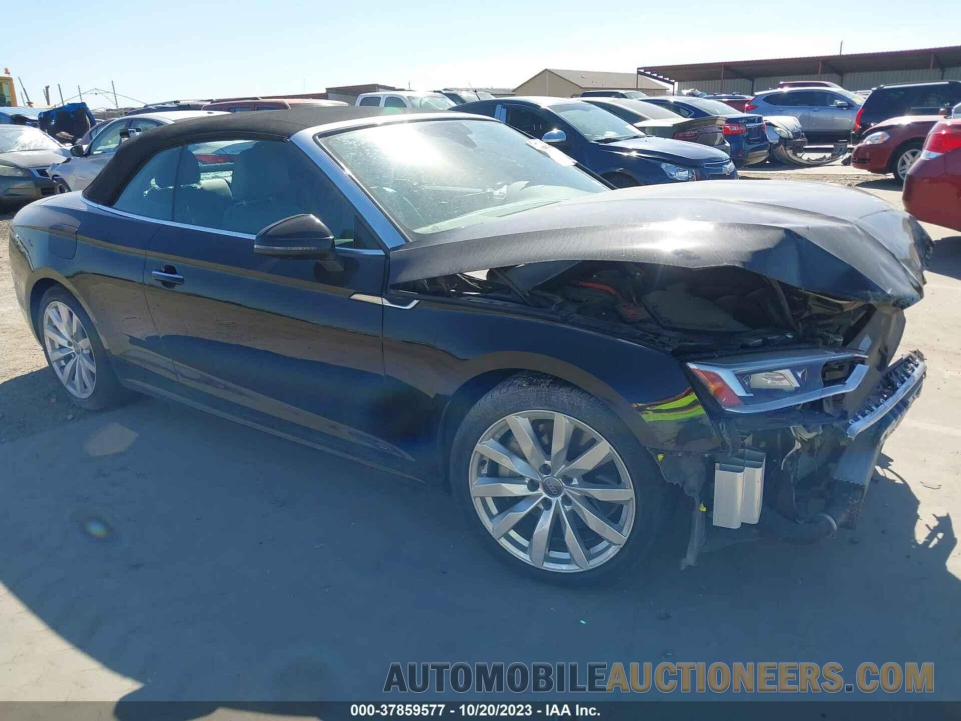 WAUYNGF58JN002659 AUDI A5 CABRIOLET 2018