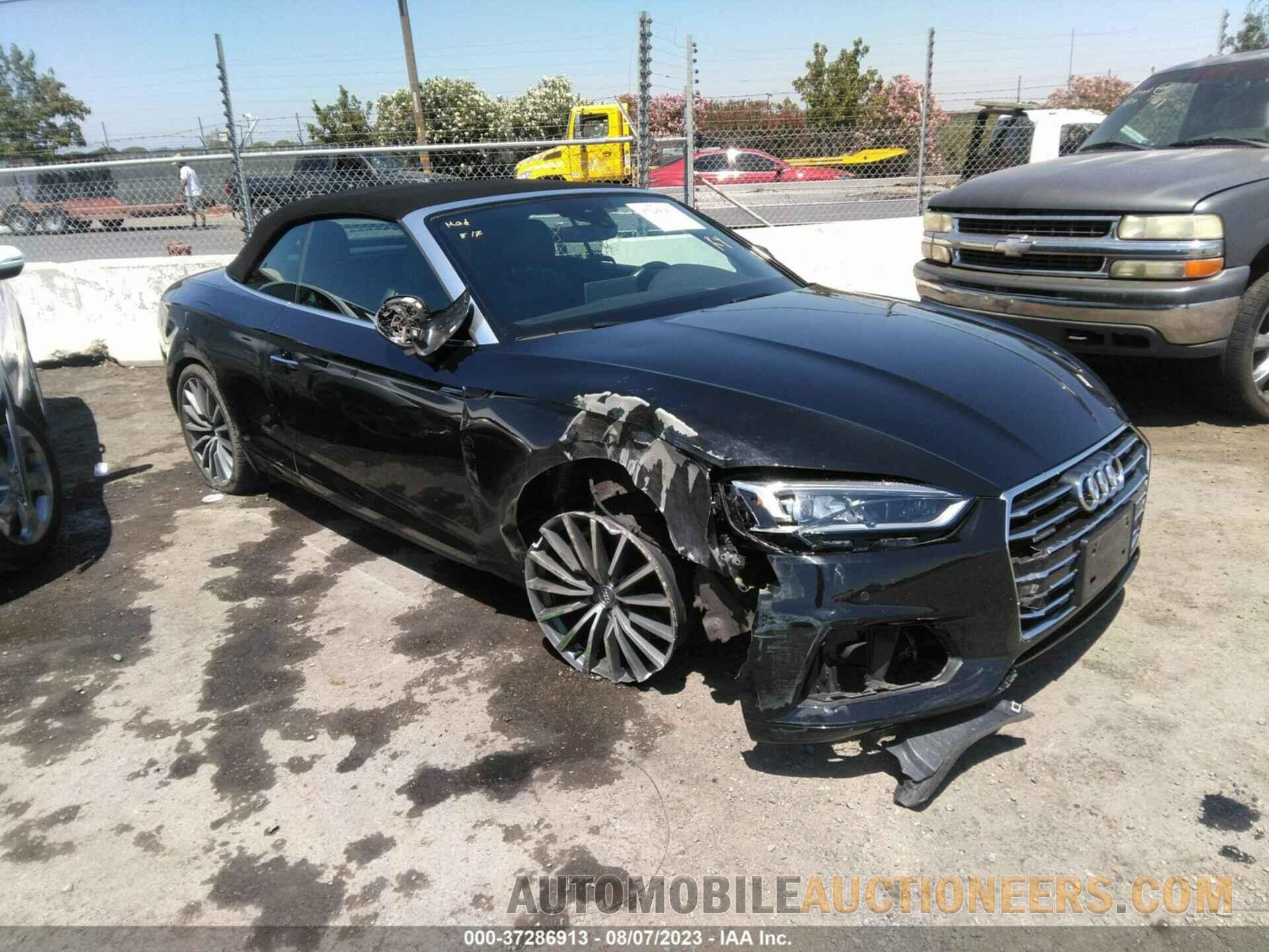 WAUYNGF58JN005514 AUDI A5 CABRIOLET 2018