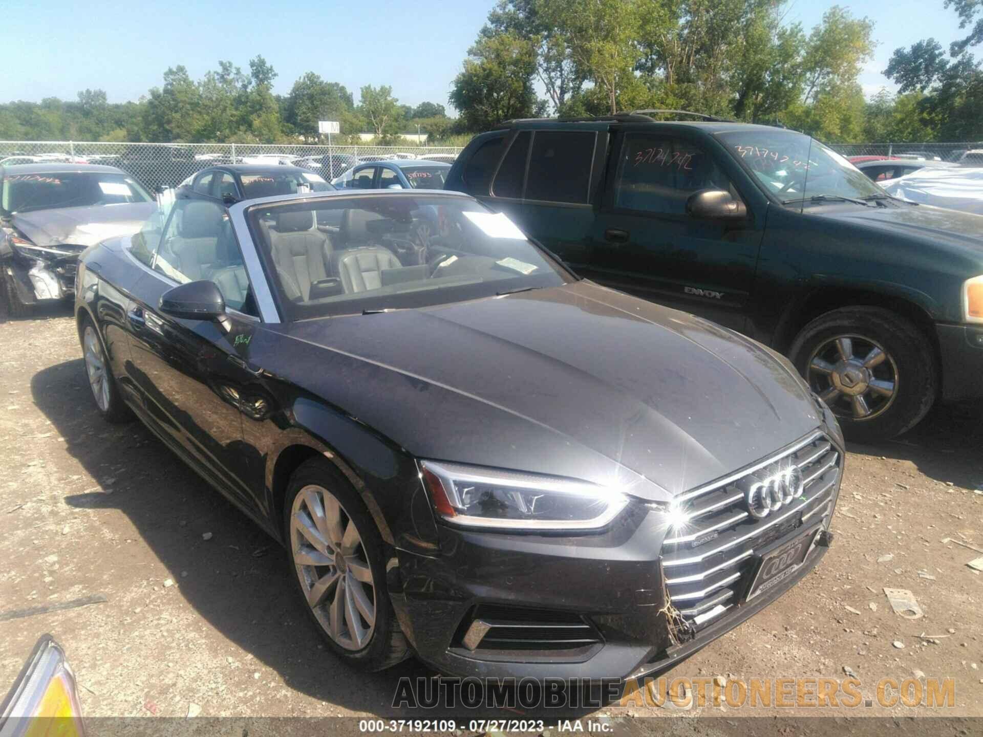 WAUYNGF58JN012415 AUDI A5 CABRIOLET 2018