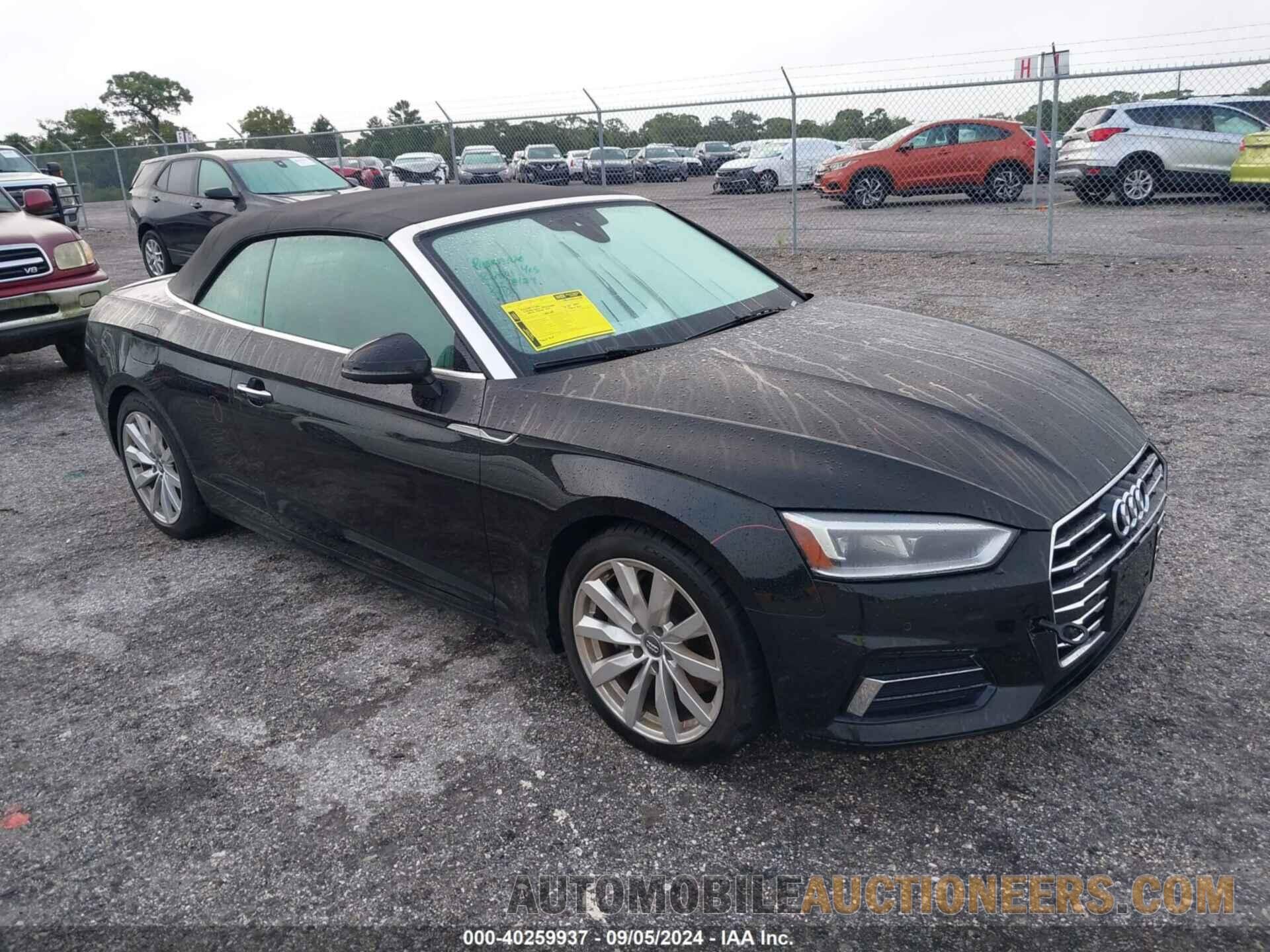 WAUYNGF58JN012558 AUDI A5 2018