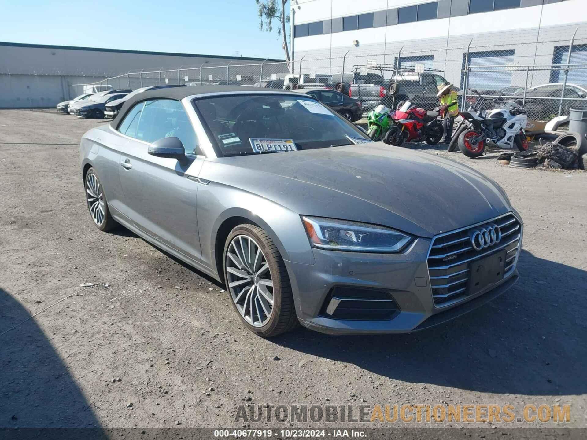 WAUYNGF59KN002817 AUDI A5 2019